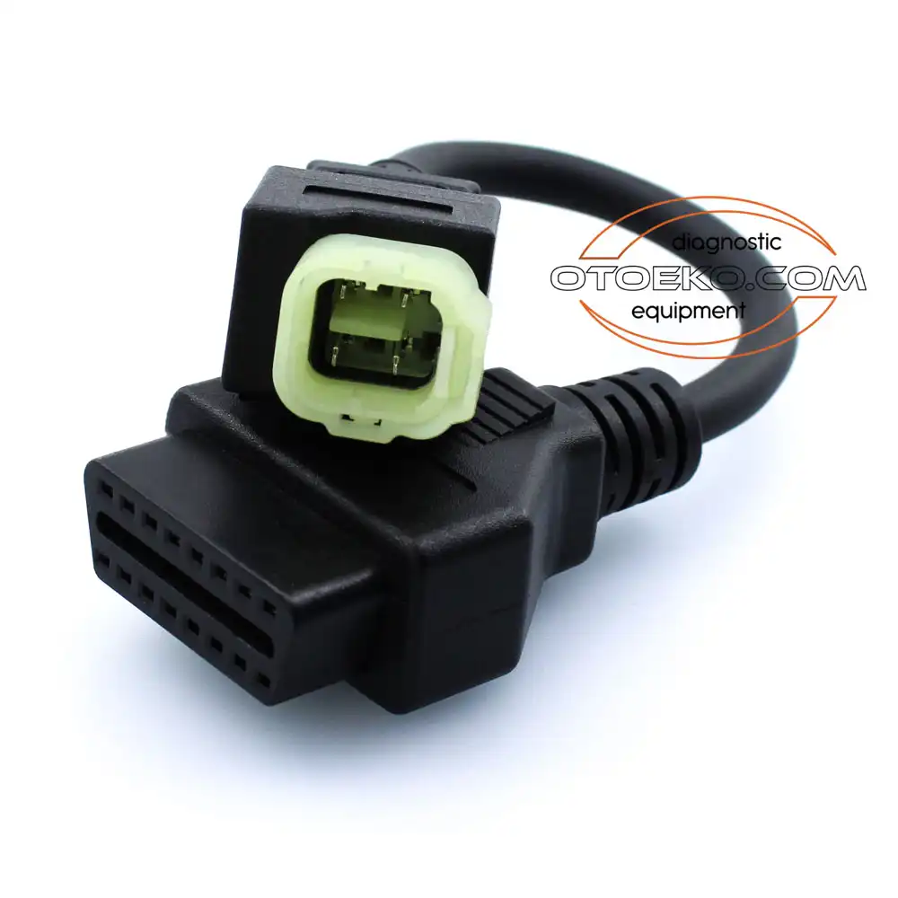 كابل ووصلة الفحص والتشخيص الصناعية Honda 4 Pin - Obd2 (Honda) عالية الاعتمادية - 6